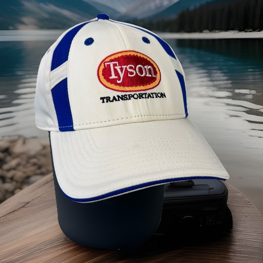 Tyson Transportation Mens White OC Sports Baseball Cap ATA Championship 2013 OS